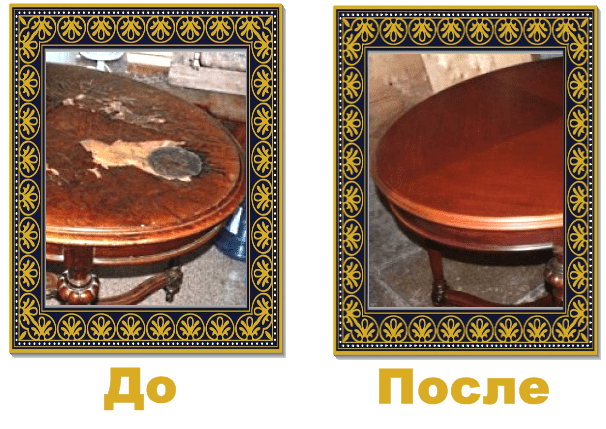 Реставрация столов в Москве
