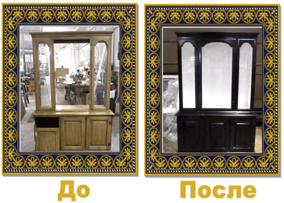 Реставрация и ремонт антикварной мебели в Москве