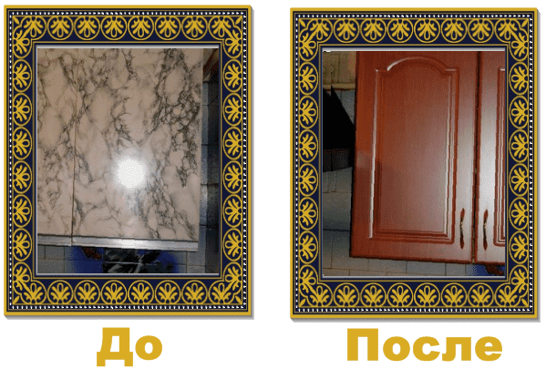 Реставрация кухонной мебели и фасадов в Москве